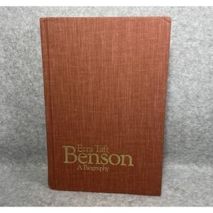 Ezra‎ Taft Benson A Biography Sheri L Dew Signed First Printing 1987 LDS Mormon